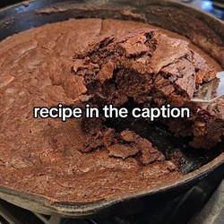 Cast Iron Skillet Brownies