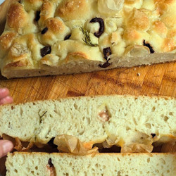 24 Hours No-knead Focaccia With Superiore