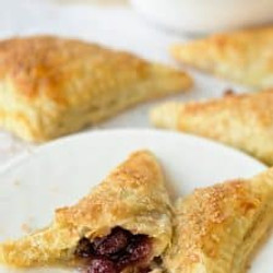 Leftover Cranberry Sauce Hand Pies
