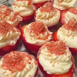 Cheesecake Deviled Strawberries