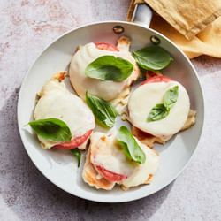 Caprese Chicken Breasts Pan-fried From Frozen