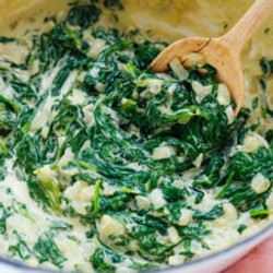 Fresh Creamed Spinach