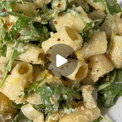 Lemony Artichoke &amp; Arugula Pasta Salad