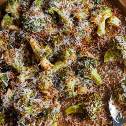 Caesar Roasted Broccoli