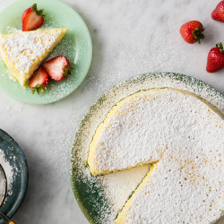 3-ingredient Japanese Cheesecake