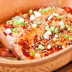 Spicy Sesame Salmon