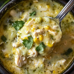 Green Enchiladas Chicken Soup