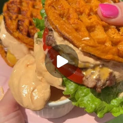Sweet Potato Bun Burgers