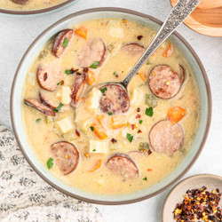 Kielbasa Potato Soup