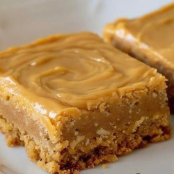 Peanut Butter Lunch Lady Cookie Bars