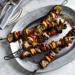 Grilled Tuscan Pork Skewers