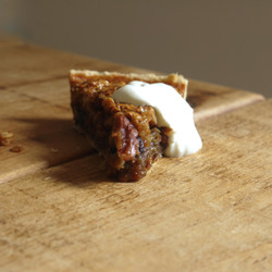 Recipe For Walnut Cherry Oat Butter Tart Pie