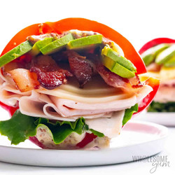 Bell Pepper Sandwich (5 Minutes!)