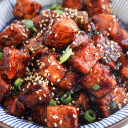 Quick &amp; Easy Crispy Soy Garlic Tofu