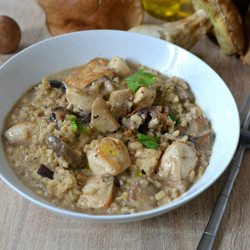Risotto Aux Cèpes Et Poulet