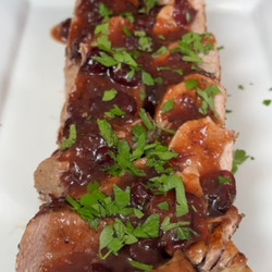 Cranberry Orange Pork Tenderloin