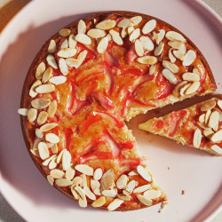 Rhubarb Cake