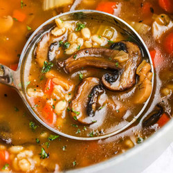 Mushroom Barley Soup