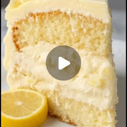 Lemon Cream Layer Cake