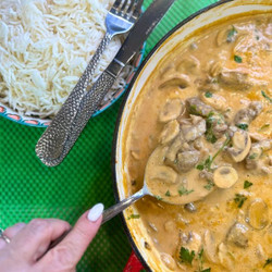 Beef Stroganoff