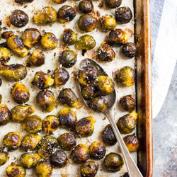 Roasted Frozen Brussels Sprouts