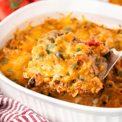 Chicken Taco Casserole