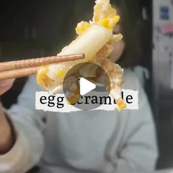 Easy Tteok Scramble (korean Rice Cake Scramble)