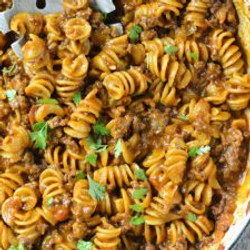 One-pot Cheesy Taco Pasta