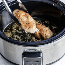 The Best Slow Cooker Chicken Breast
