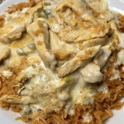 Arroz Con Pollo (cheesy Chicken And Rice)