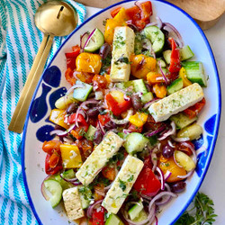 Roasted Greek Salad