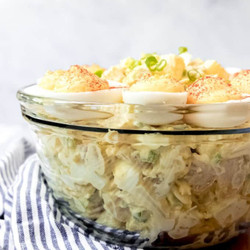 Deviled Egg Potato Salad