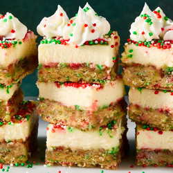 Sugar Cookie Cheesecake Bars