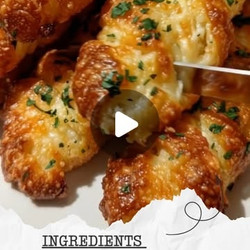 Garlic Parmesan Cottage Cheese Twists