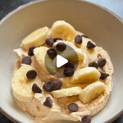 Peanut Butter, Banana Chocolate Chip Yogurt Parfait