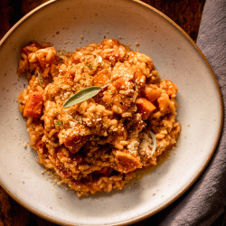 Creamy Vegan Butternut Squash Risotto