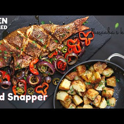 Oven Grilled Red Snapper