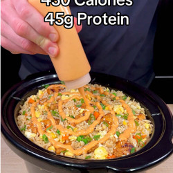 Slow Cooker Chicken Fried Rice