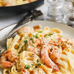 Shrimp Alfredo