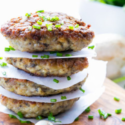 Chicken And Mushroom Patties (kotlety)