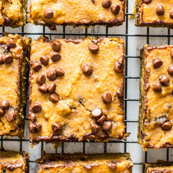 Sweet Potato Chickpea Blondies