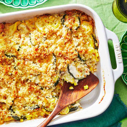 Zucchini, Squash, And Corn Casserole