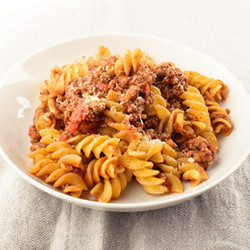 Fusilli With Pork, Red Wine And Chilli