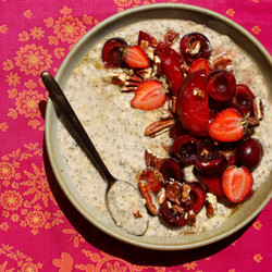 Asha's Chai-spiced Overnight Oats