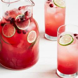 Cranberry-lime Mocktail