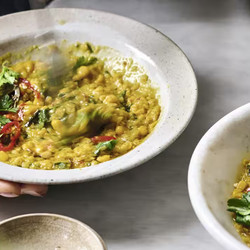 Sweetcorn And Spinach Dhal
