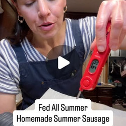 Homemade Beef Summer Sausage