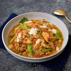 Thai Curry Crab Stir Fry