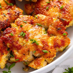 Chicken Fritters (easy &amp; Healthy)
