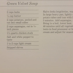 Green Velvet Soup
